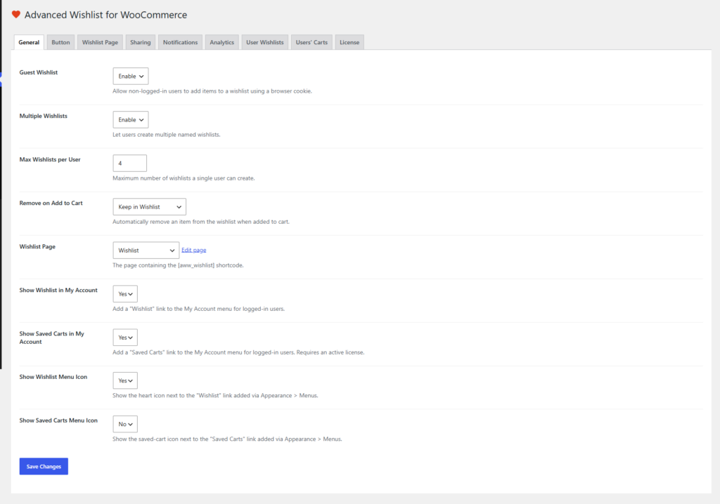 Amazing Wishlist for WooCommerce