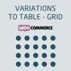 WooCommerce variations table grid thumb
