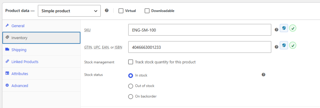 ai content assistant for WooCommerce SKU and GTIN