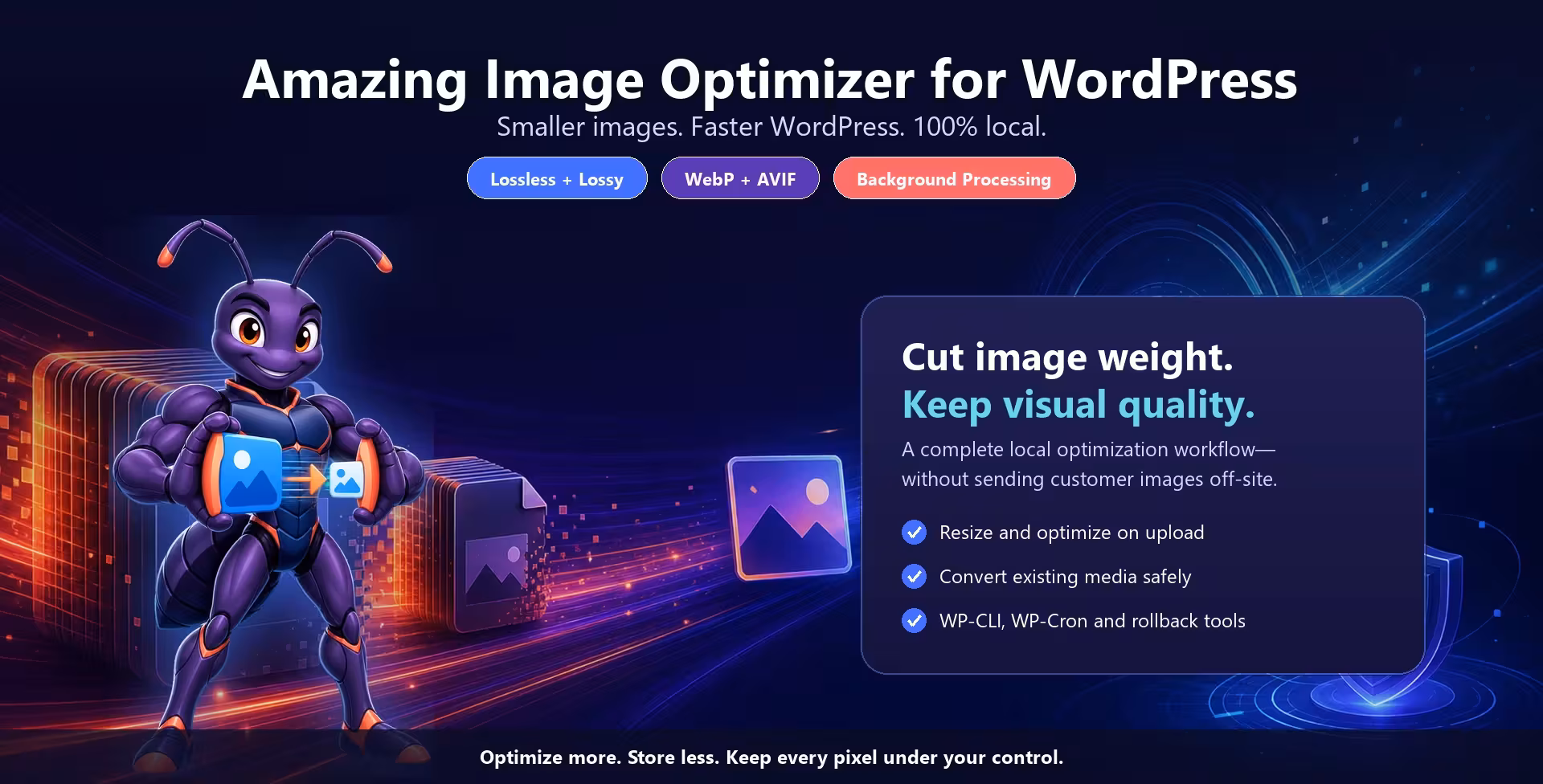 Amazing Image Optimizer for WordPress