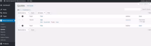 Cart to Quote Request for WooCommerce quote list wp-admin