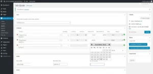 Cart to Quote Request for WooCommerce dates settings