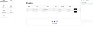 Cart to Quote Request for WooCommerce Gutenberg block