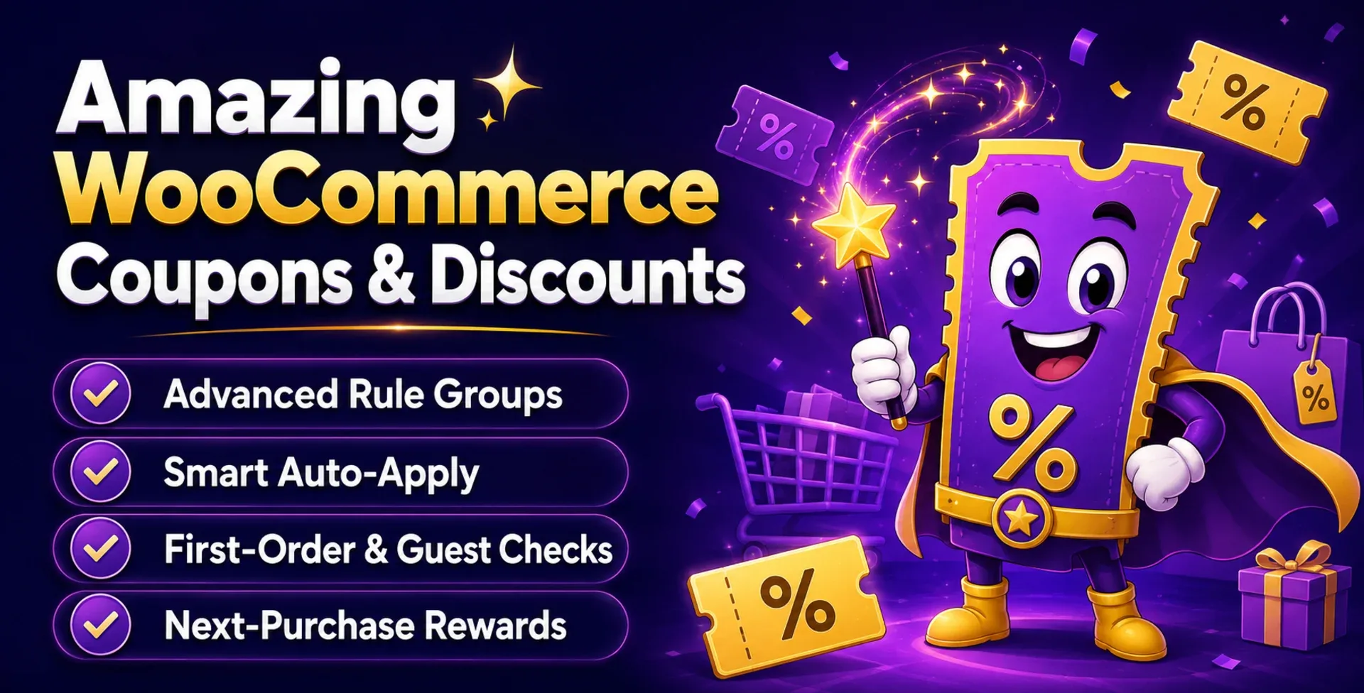 Amazing WooCommerce Coupons and Discounts